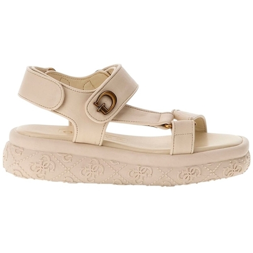 Schuhe Damen Sandalen / Sandaletten Guess LANARA CREAM Beige Beige