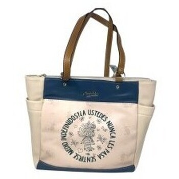 Taschen Damen Shopper / Einkaufstasche Mafalda Damenaccessoires  m25-4978 beige Weiss
