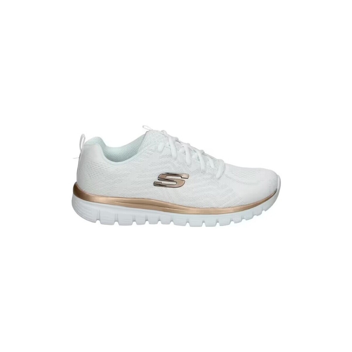 Schuhe Damen Sneaker Skechers GRACEFUL-GET CONNECTED Weiss