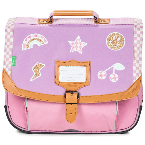 Taschen Mädchen Schultasche Tann's MANON CARTABLE 38 CM Rosa