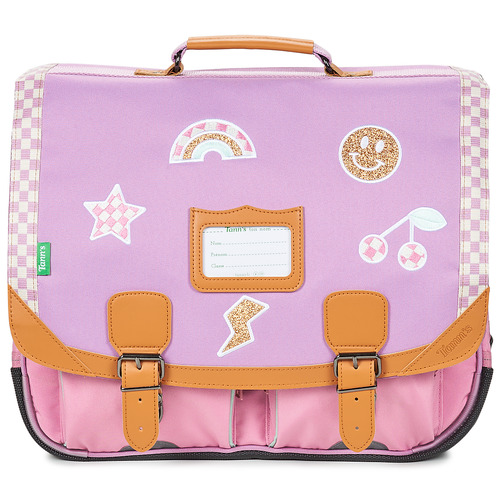 Taschen Mädchen Schultasche Tann's MANON CARTABLE 41 CM Rosa