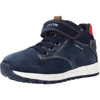 Schuhe Jungen Stiefel Geox B ALBEN BOY Blau