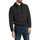 Kleidung Herren Sweatshirts EAX Kapuzenpullover mit durchgehendem Muster Schwarz