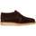 Schuhe Herren Klassische Stiefel Clarks Desert Trek Wildlederschuhe Braun