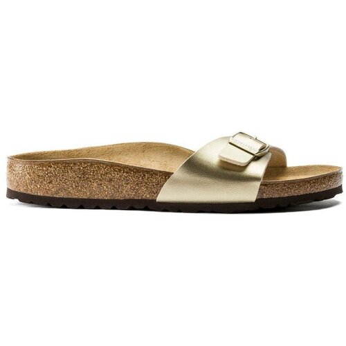 Schuhe Damen Pantoletten BIRKENSTOCK Madrid BS Gold