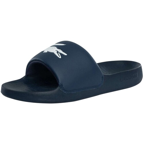 Schuhe Herren Pantoletten Lacoste Servieren 0,0 125 1 CMA Sliders Blau
