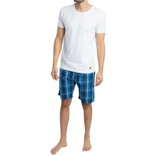 Kleidung Herren Pyjamas/ Nachthemden Lyle & Scott Kyle Kurzes Pyjama-Set Multicolor