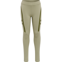Kleidung Mädchen Leggings hummel Legging fille  Cloud Grün