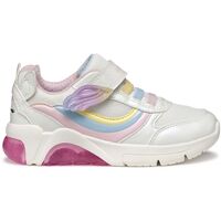 Schuhe Mädchen Sneaker Geox Baskets bébé fille  Fadinlight A Weiss