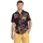 Kleidung Herren Langärmelige Hemden Rvlt Revolution Short Sleeved Cuban Shirt 3167 - Black Schwarz