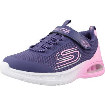 Schuhe Mädchen Sneaker Skechers MICROSPEC MAX ADVANCE Blau