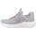 Schuhe Mädchen Sneaker Skechers BOUNDER - SIMPLE CUT SLIP-INS Grau