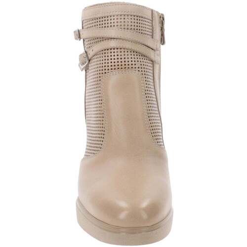 Schuhe Damen Low Boots NeroGiardini E512680D Beige