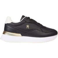Schuhe Damen Sneaker Low Tommy Hilfiger  Schwarz