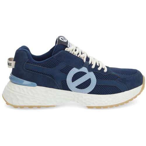 Schuhe Herren Sneaker Low No Name CARTER 2.0 RUNNER M - MESH/SUEDE/SUED - BLEU MARINE/BLEU Blau