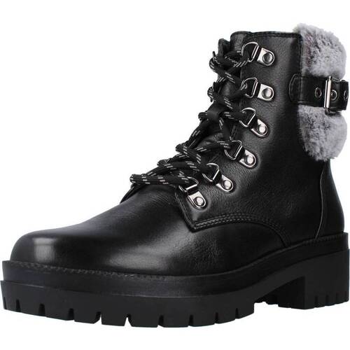 Schuhe Damen Stiefel Regarde Le Ciel OLGA 09 Schwarz