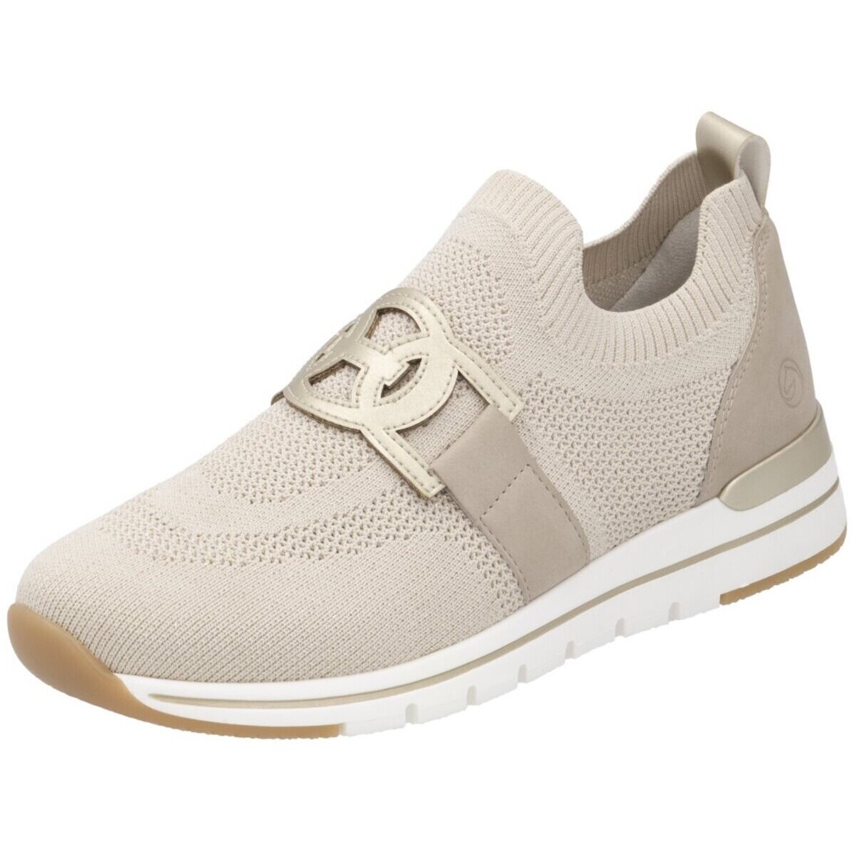 Schuhe Damen Slipper Remonte Slipper R6713 R6713-60 Beige