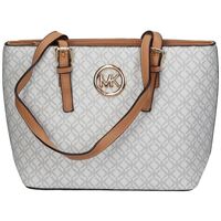 Taschen Herren Handtasche Michèle B63039-D Weiss