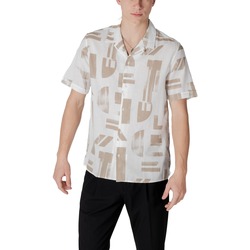 Kleidung Herren Kurzärmelige Hemden Antony Morato MMSS00171-FA430643 Beige