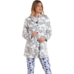 Kleidung Damen Pyjamas/ Nachthemden Admas Morgenmantel Dreams Come True Blau