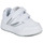 Schuhe Mädchen Sneaker Low BEPPI 2208760-WHITE Weiss / Silbern