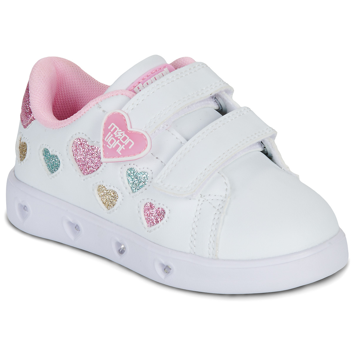 Schuhe Mädchen Sneaker Low BEPPI 2210330-WHITE Weiss / Multicolor
