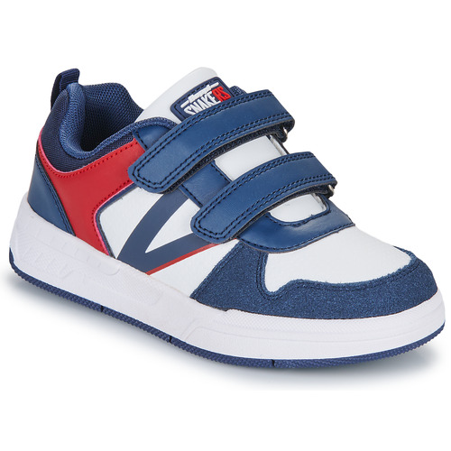 Schuhe Jungen Sneaker Low BEPPI 2209330-WHITE-NAVY Weiss / Marine