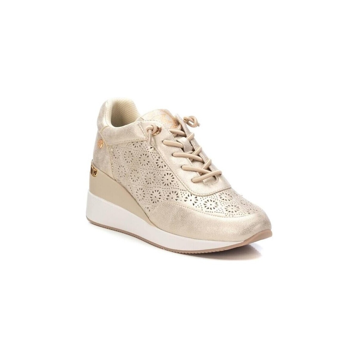 Schuhe Damen Sneaker High Xti 143776 Gold