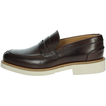 Schuhe Herren Slipper Gino Tagli 652 MICRO SPAZ Braun