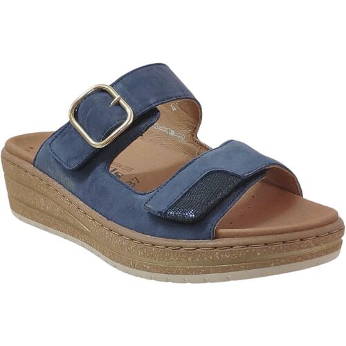Schuhe Damen Pantoffel Mephisto Randya Blau