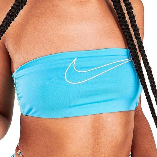 Kleidung Damen Bikini Ober- und Unterteile Nike NESSB348-445 Blau