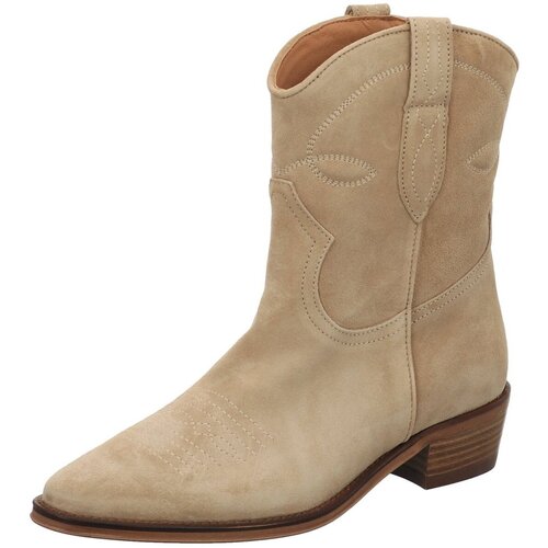 Schuhe Damen Stiefel Alpe Stiefeletten Arena 50361108 Beige