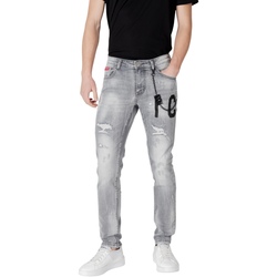 Kleidung Herren Slim Fit Jeans Icon ICUS2S5D012 Grau
