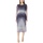 Kleidung Damen Maxikleider Ichi IHPENLOPA DR 20122493 Grau