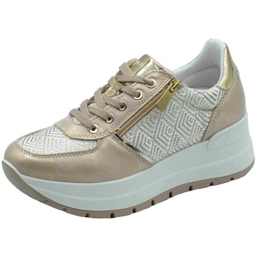 Schuhe Damen Sneaker IgI&CO 7661311 Lam. Beige
