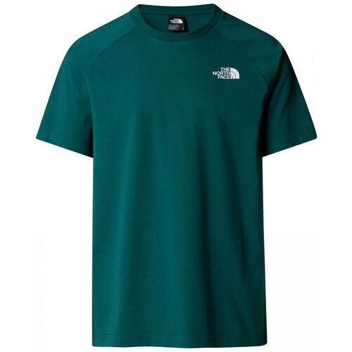 Kleidung Herren T-Shirts & Poloshirts The North Face NF0A87NU - M SS NORTH FACES-6GI1 DEEP NORI Grün