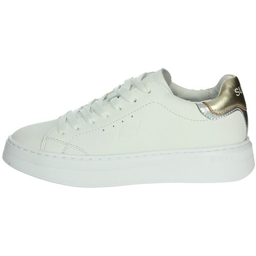 Schuhe Damen Sneaker High Sun68 Z35226 Weiss