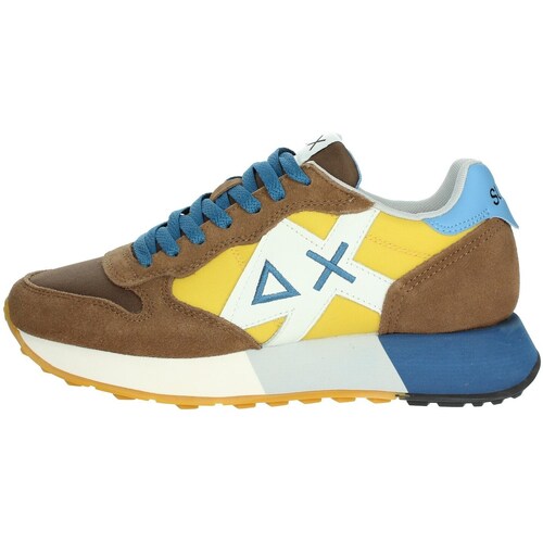 Schuhe Herren Sneaker High Sun68 Z35112 Weiss
