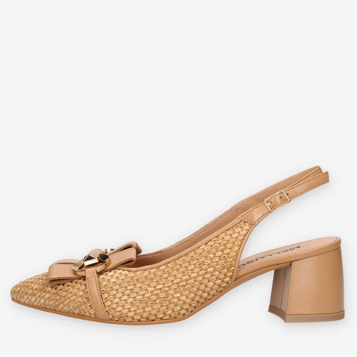 Schuhe Damen Pumps Melluso V311-LEGNO Braun