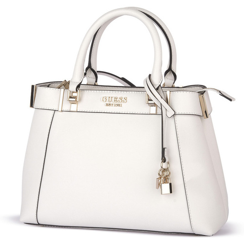 Guess ANADELA 3 SATCHEL Weiss