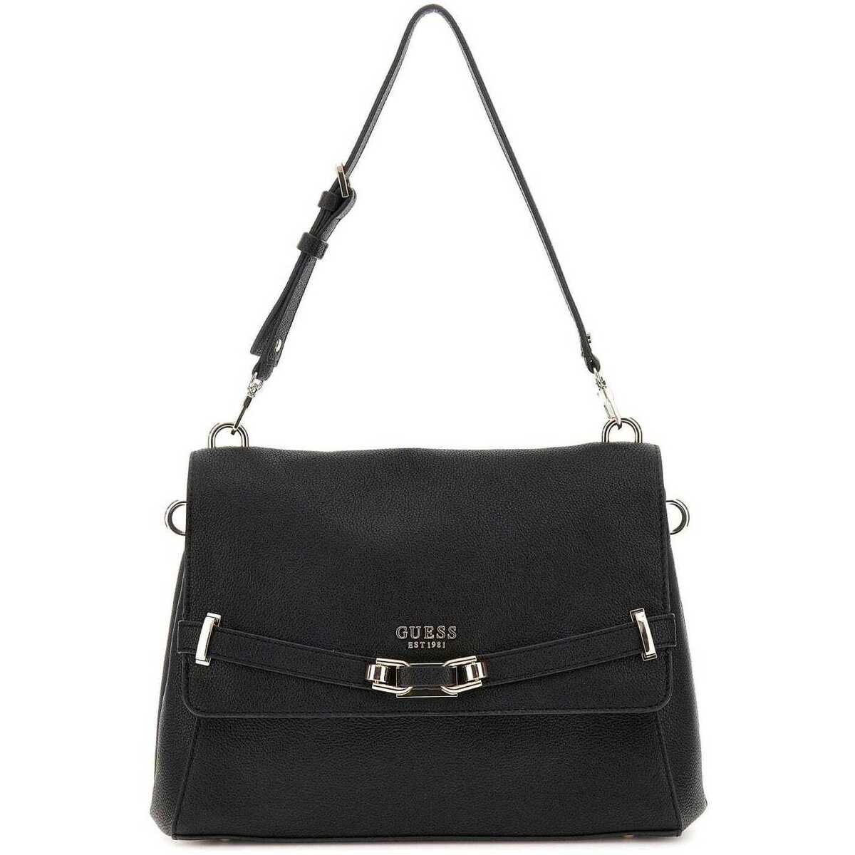 Taschen Damen Schultertaschen Guess HWBG952719 Schwarz