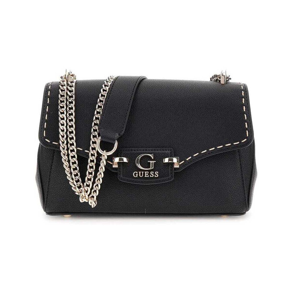 Taschen Damen Schultertaschen Guess HWBG963721 Schwarz