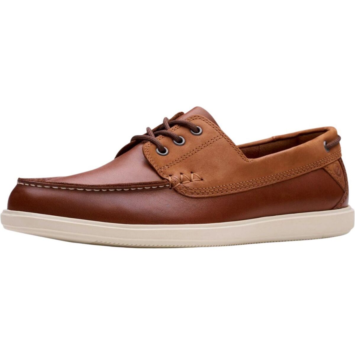 Schuhe Herren Bootsschuhe Clarks Halbschuhe Braun