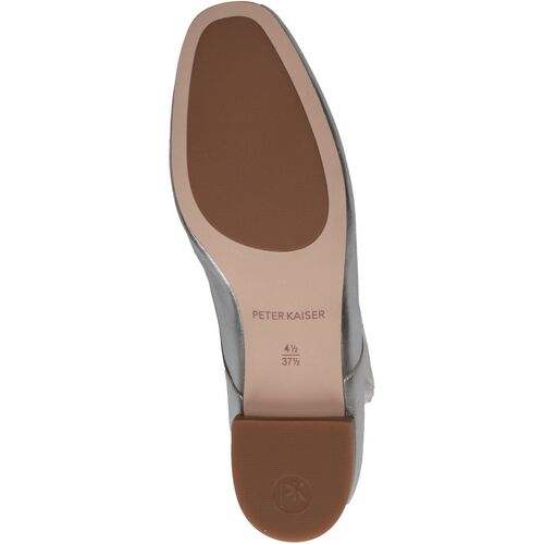 Peter Kaiser Halbschuhe Silbern