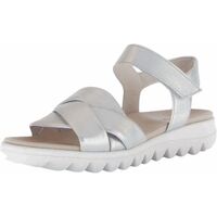 Schuhe Damen Sandalen / Sandaletten Gabor Sandalen Silbern