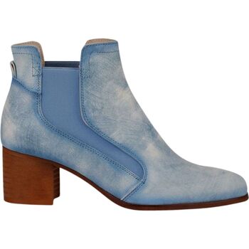 Schuhe Damen Boots Felmini Stiefelette Blau