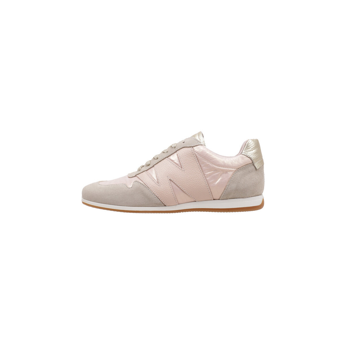 Schuhe Damen Sneaker Low Wonders A-2730 Beige