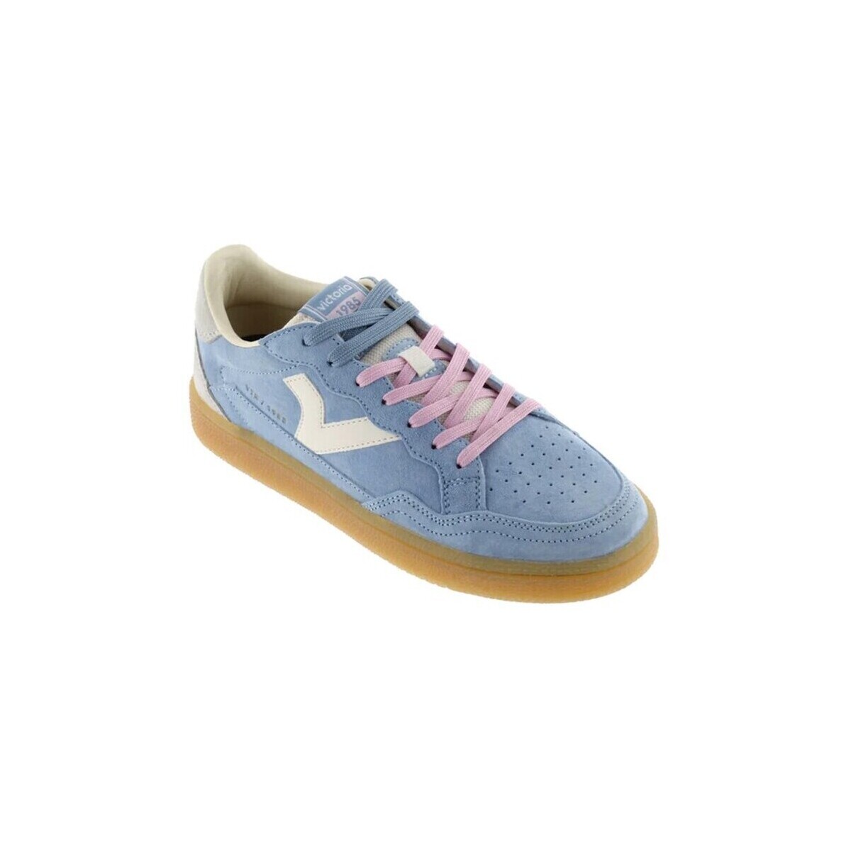 Schuhe Damen Sneaker Low Victoria SNEAKERS  SMASH -SOFT SUEDE Blau