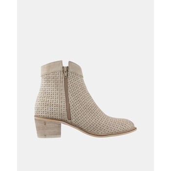 Schuhe Damen Low Boots Alpe 53891135 5389 Beige