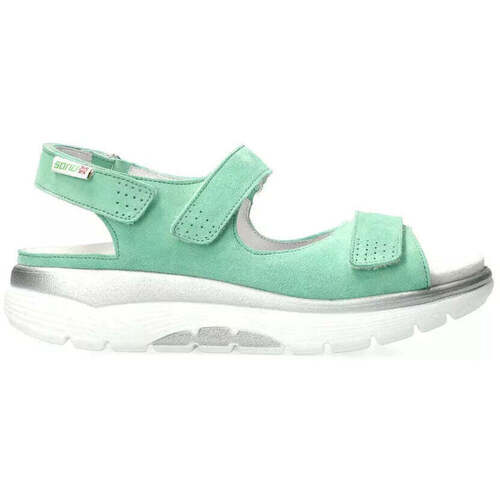 Schuhe Damen Sandalen / Sandaletten Mephisto Norine Grün